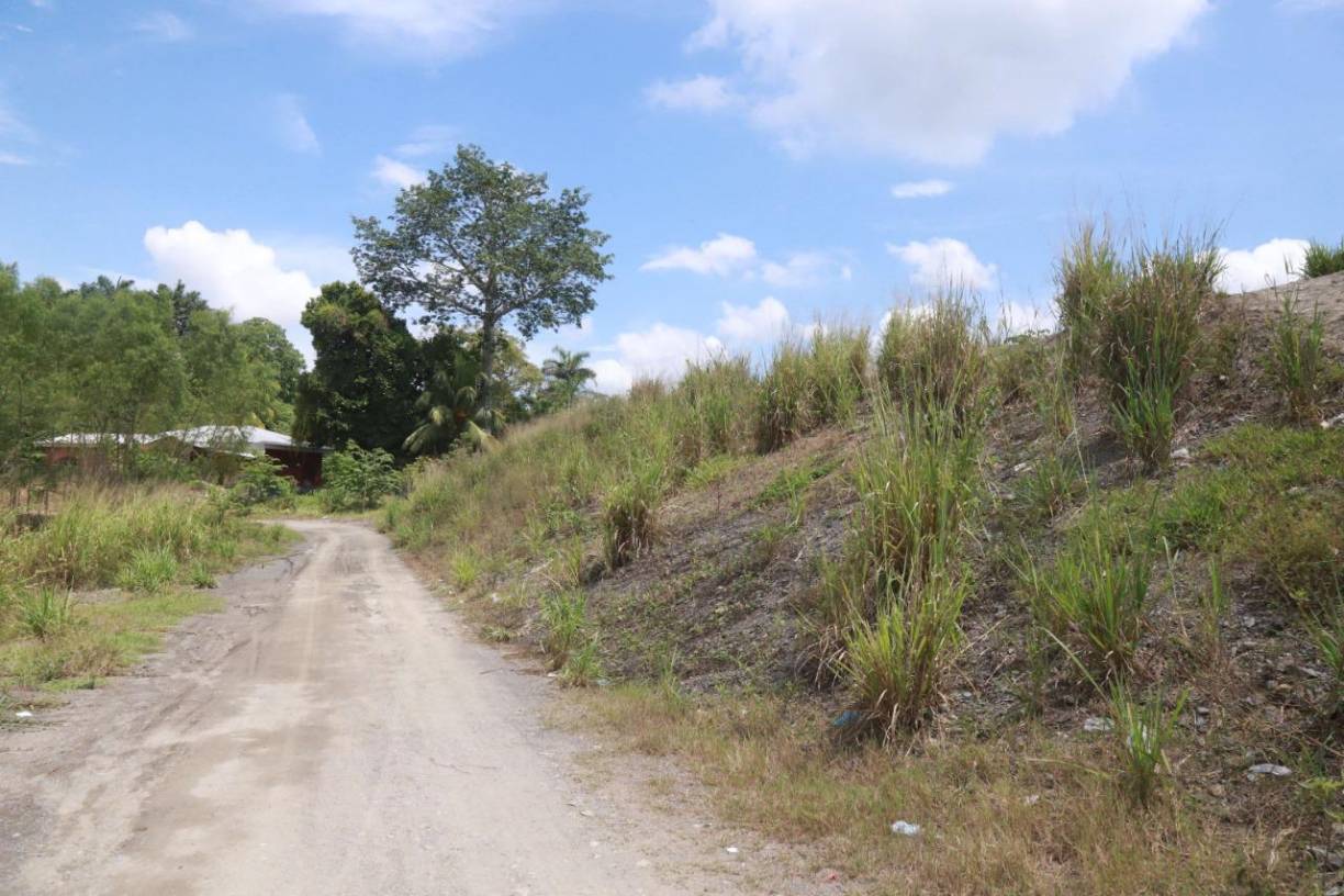Misael Ayala, poblador de la aldea La Davis, dijo sentir temor cada vez que llueve, “en cualquier momento a medianoche este bordo será insuficiente y nos vamos a inundar”.