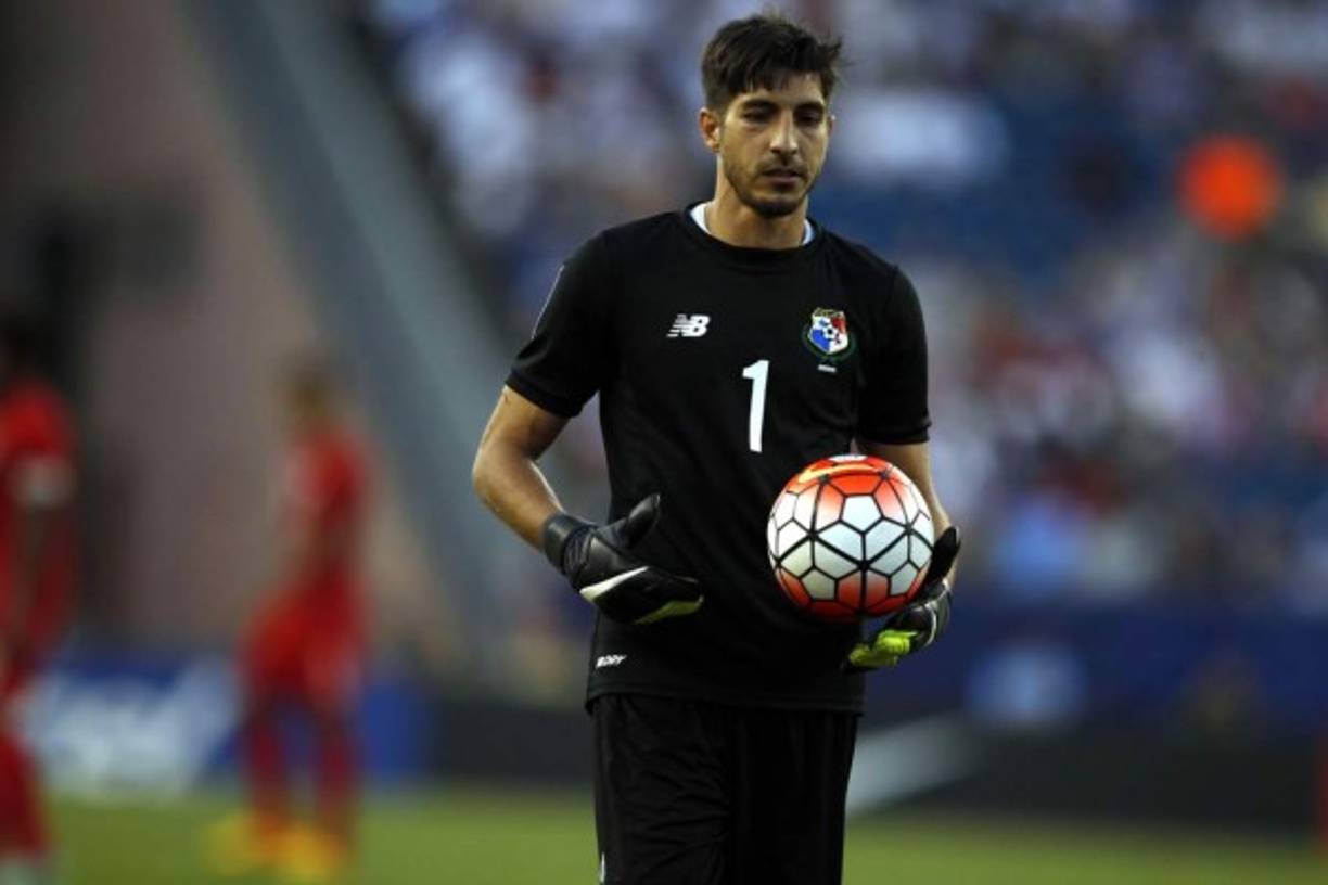 Jaime Penedo, portero de Panamá, 34 años.