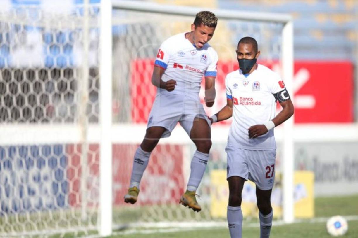 José Mario Pinto a los 34 minutos de la primera parte fue el encargado de marcar el gol de la victoria que obtuvo Olimpia ante Motagua.