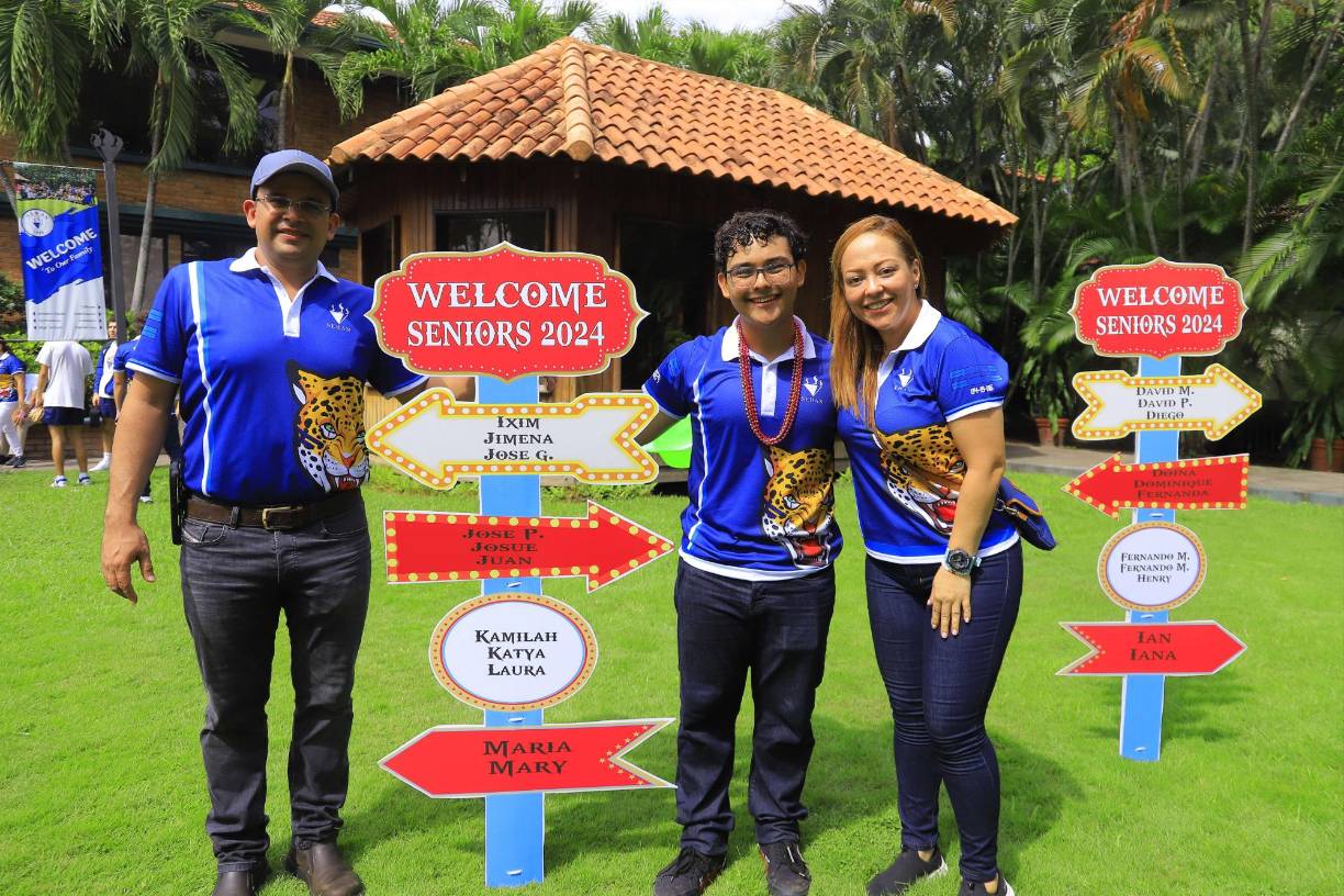 Pedro, Juan Diego y Johana Pacheco