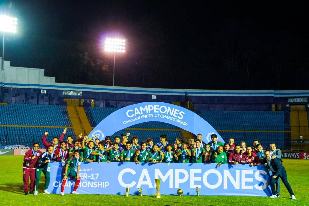 Los mexicanos se consagraron campeones del Premundial Sub-17 de Concacaf que se realizó en Guatemala.