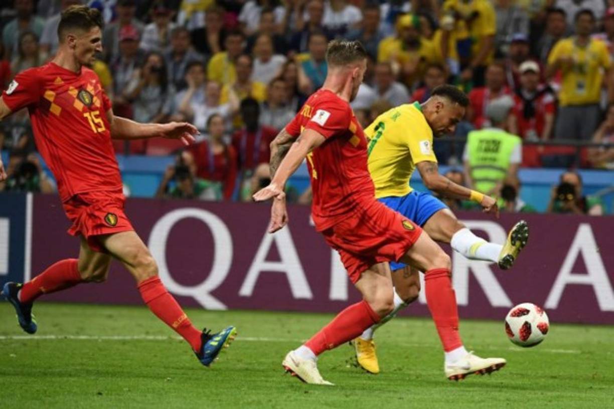 Neymar es el jugador con más remates en el Mundial, se fue con 27 ocasiones.