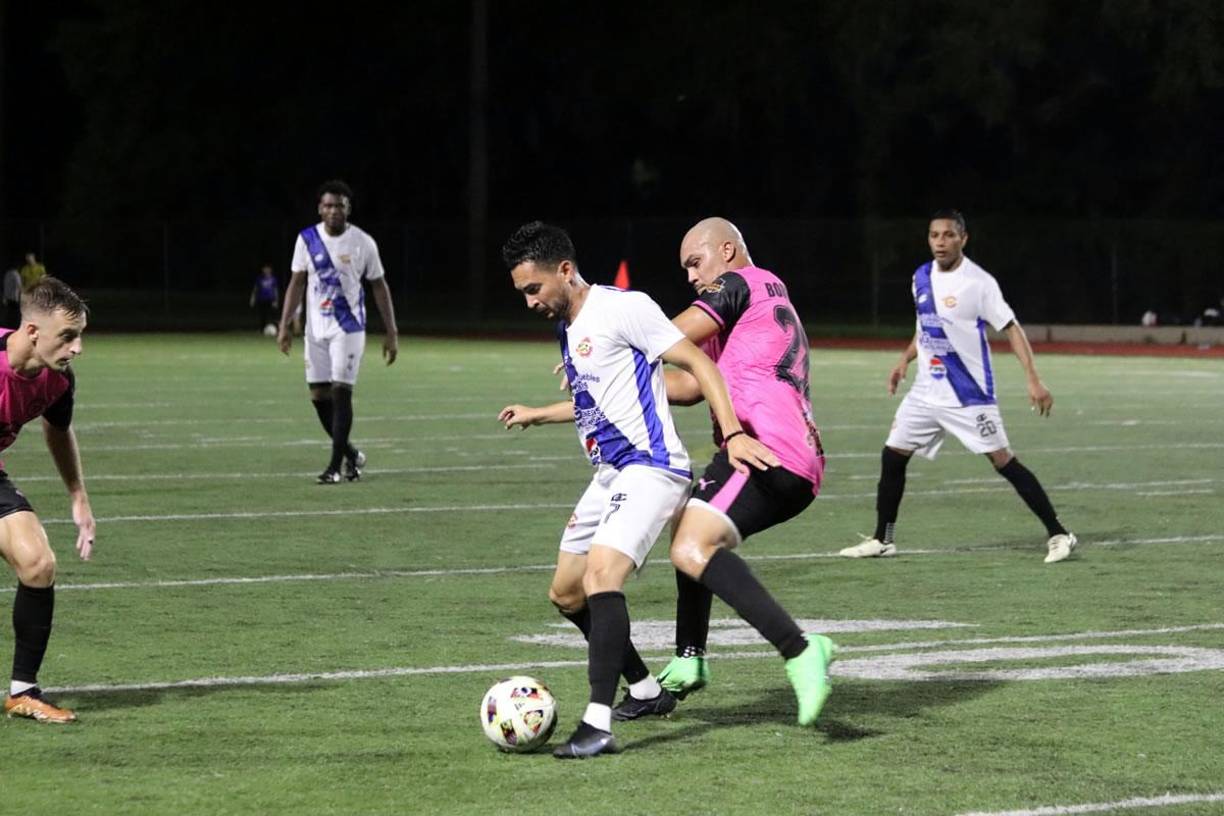 Marcelo Canales entró de cambio en el segundo tiempo del encuentro en Nueva Orleans.