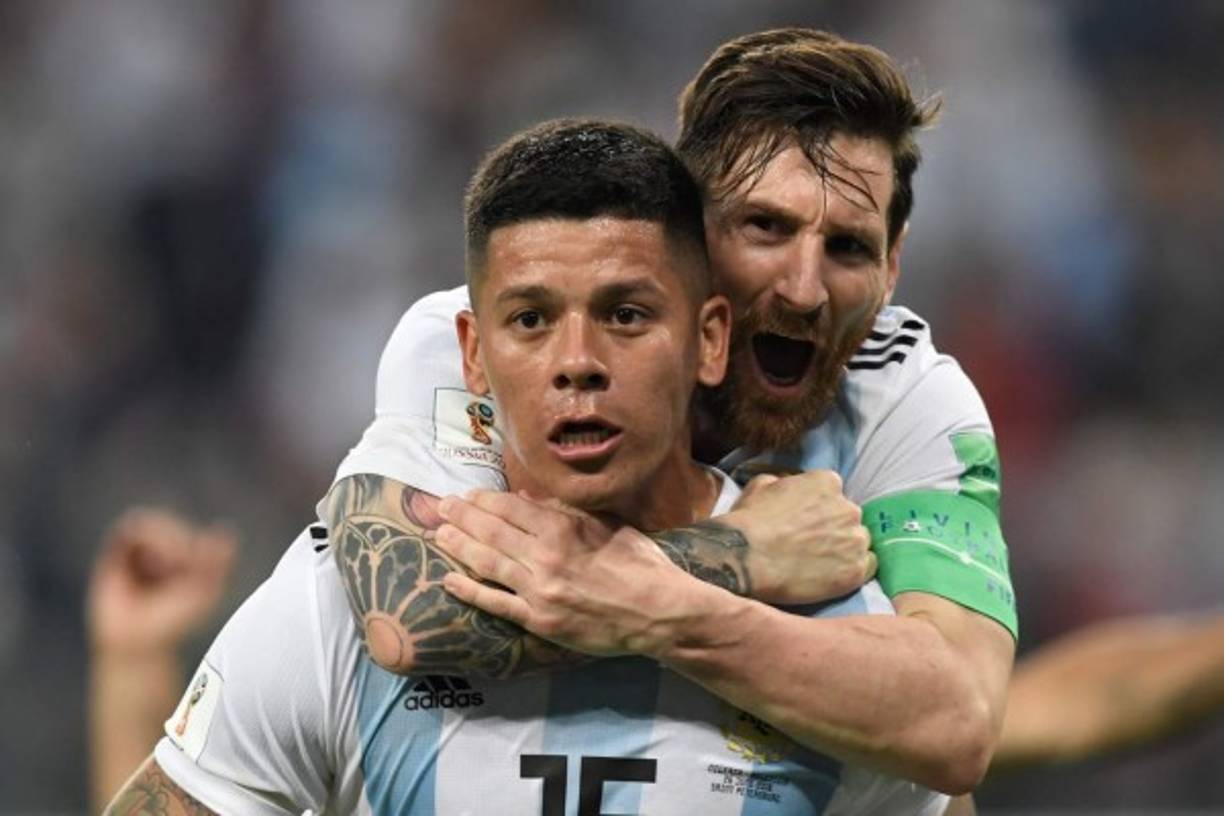 Marcos Rojo: El héroe de Argentina ante Nigeria al anotar el gol del pase a octavos en el minuto 85, será pareja en la zaga central de Otamendi.