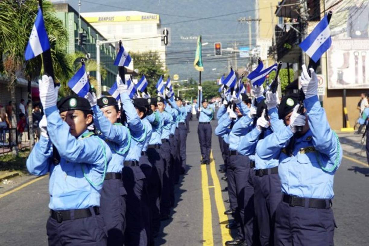 Las agentes mostraron sus habilidades.