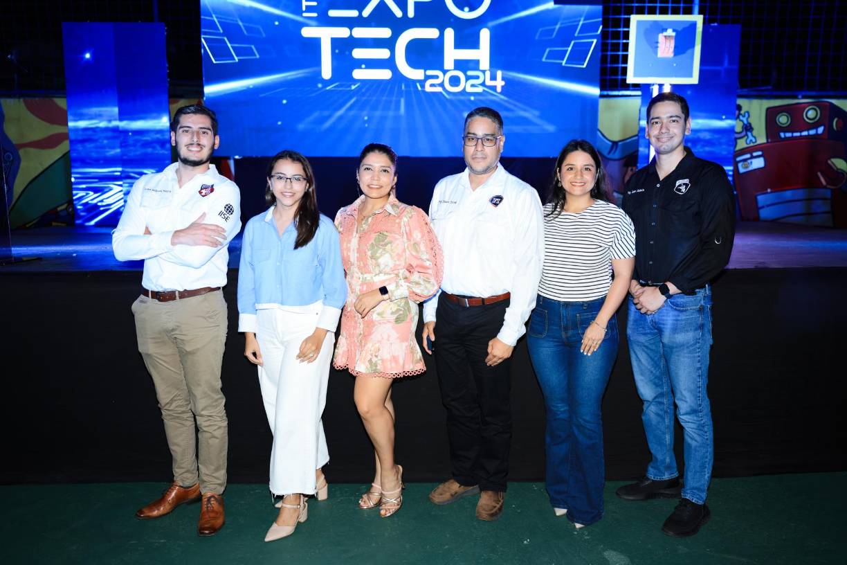 Juan Mejía, Kimberly Osorio, Audri García, Edwin Dore, Erika Mejía y Juan Dubón