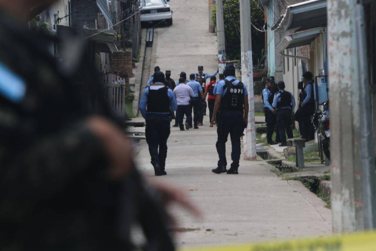 ¡Zona de guerra! Un pandillero muerto en enfrentamiento en Ciudad España