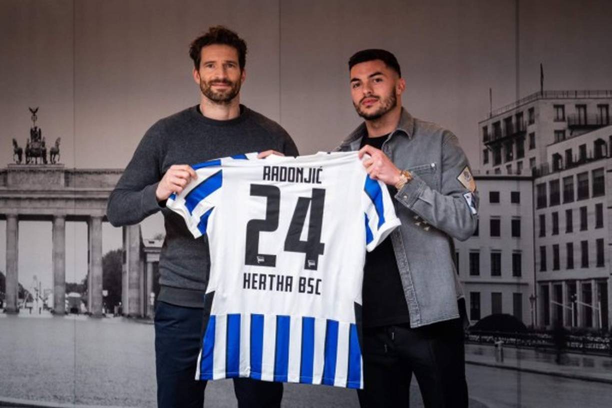 El extremo serbio Nemanja Radonjić llega al Hertha de Berlín procedente del Olympique de Marsella, en una cesión con opción hasta el final de la temporada con opción de compra.
