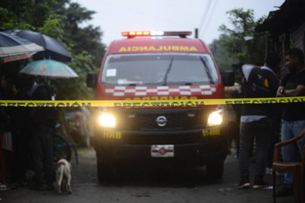 Los cuerpos de las menores fueron llevadas por Medicina Forense a la morgue sampedrana para realizar su respectiva autopsia y entregárselas a sus familias para que luego den cristiana sepultura.