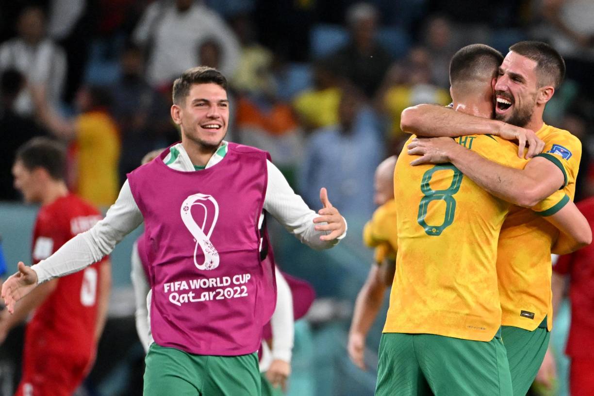 Australia se clasificó a octavos de final como segundo del grupo D con 6 unidades. 