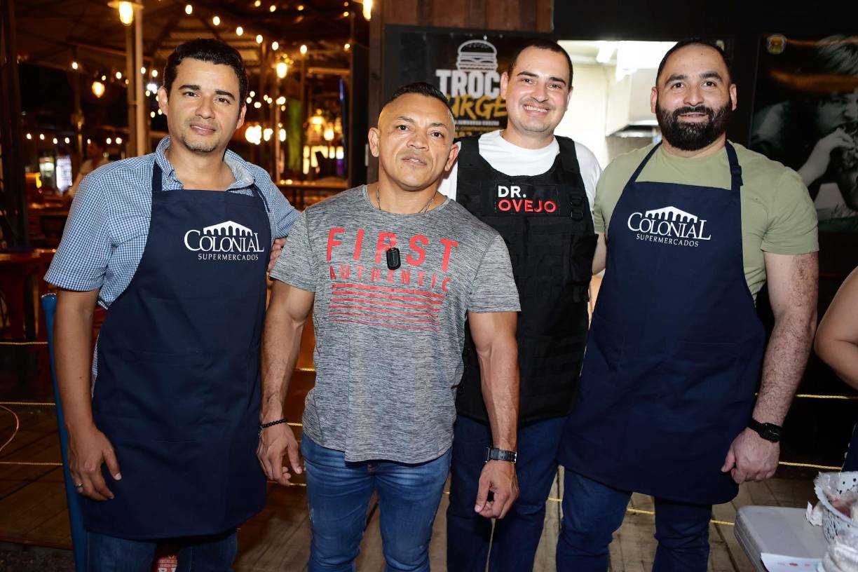 Juan Carlos Villatoro, Dj Hulk, Rafael Castillo y David Matamoros