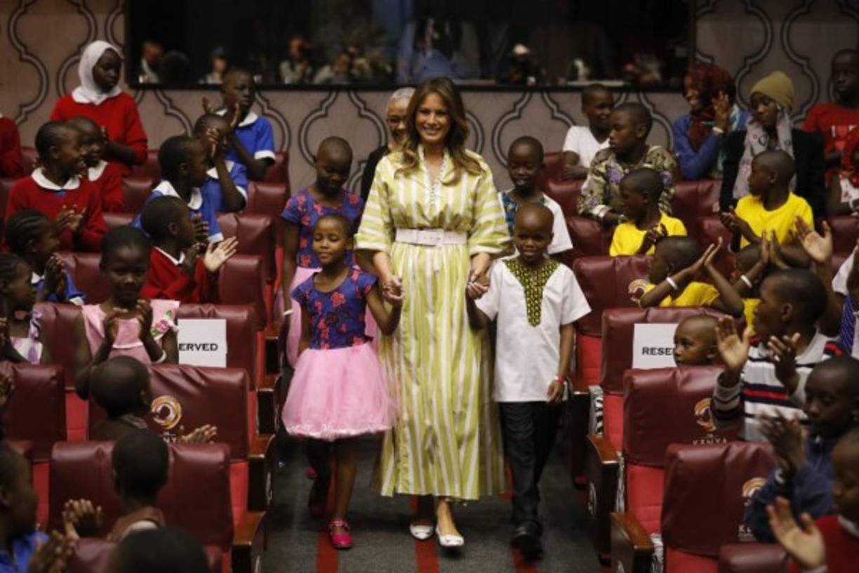 Su gira, dedicada fundamentalmente a los niños a través de su campaña 'Be Best' ('Sé mejor').