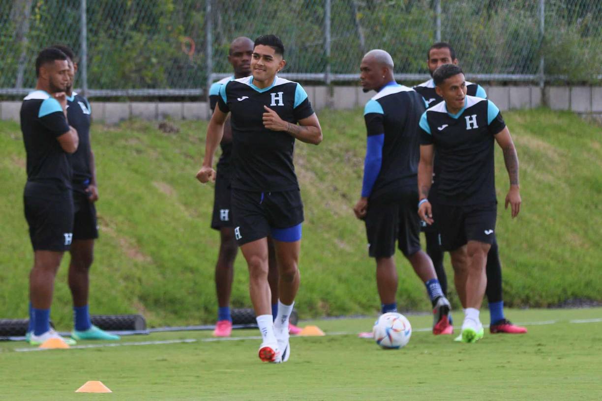 Estas son algunas de las mejores postales del último entrenamiento de la Selección de Honduras.