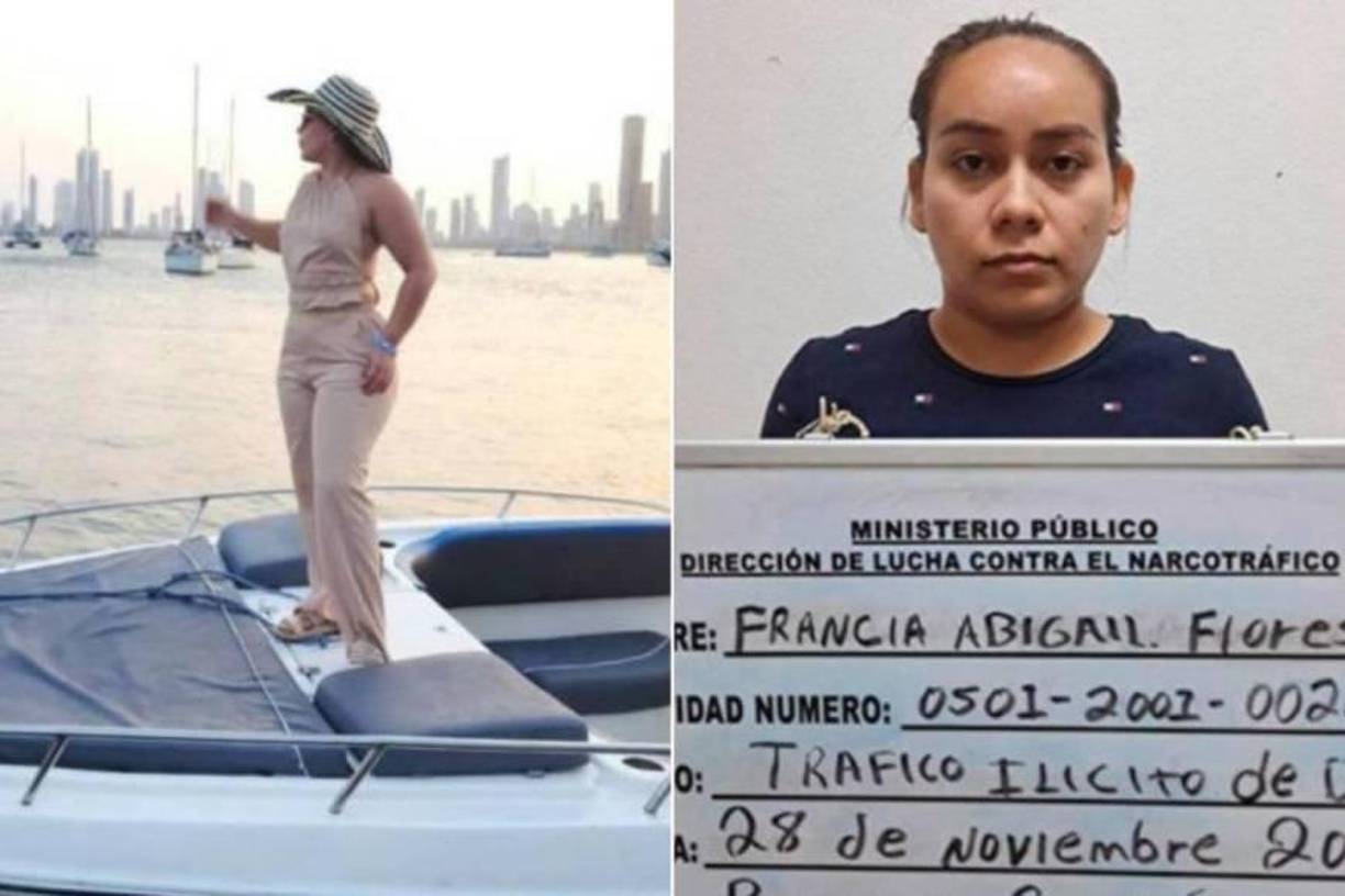 José Francis Flores Aguirre y su hija, Francia Abigaíl Flores Ramírez, se encuentran bajo prisión por el delito de tráfico de drogas agravado, tras su captura la noche del 27 de noviembre en Baracoa, Cortés. 