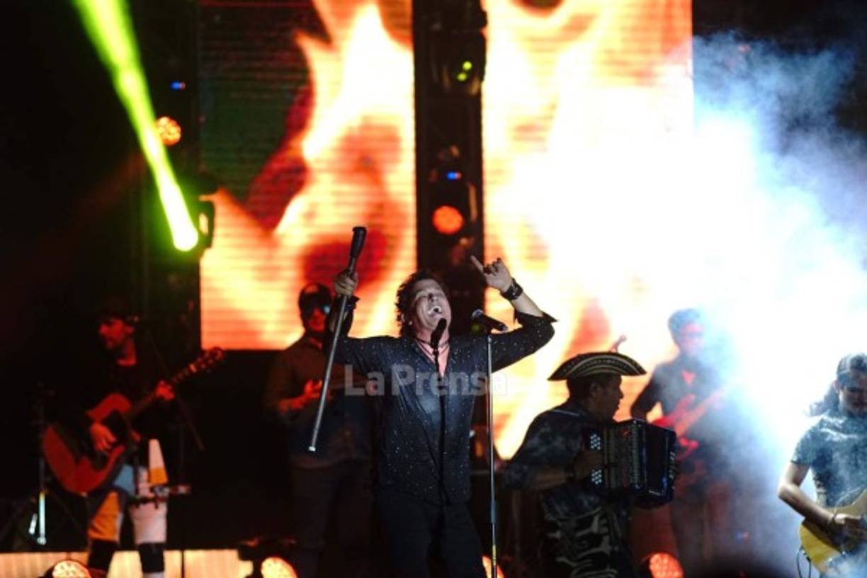 Carlos Vives llegó a Honduras gracias a la Fundación Hondureña para el Niño con Cáncer que gestionó su concierto para recaudar fondos.