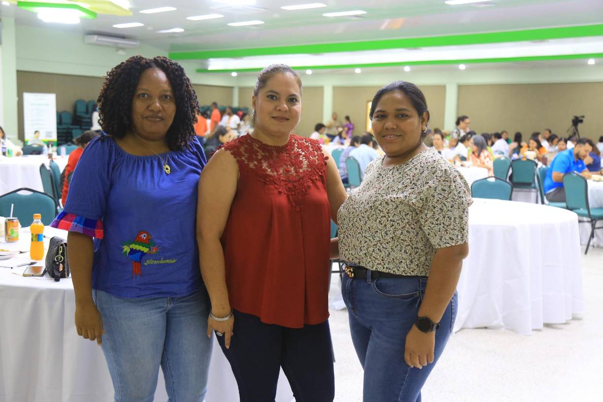 Cristina Álvarez, Haydée Alas y Yira Jovel