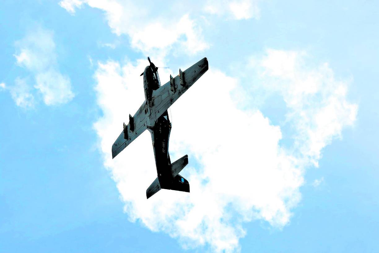 Por el alto costo para volarlos, esta vez no se registró el show de los cazas Northrop F-5 E/F Tiger II que en años anteriores venían haciéndolo. Los F-5 están en planes de ser remodelados. 