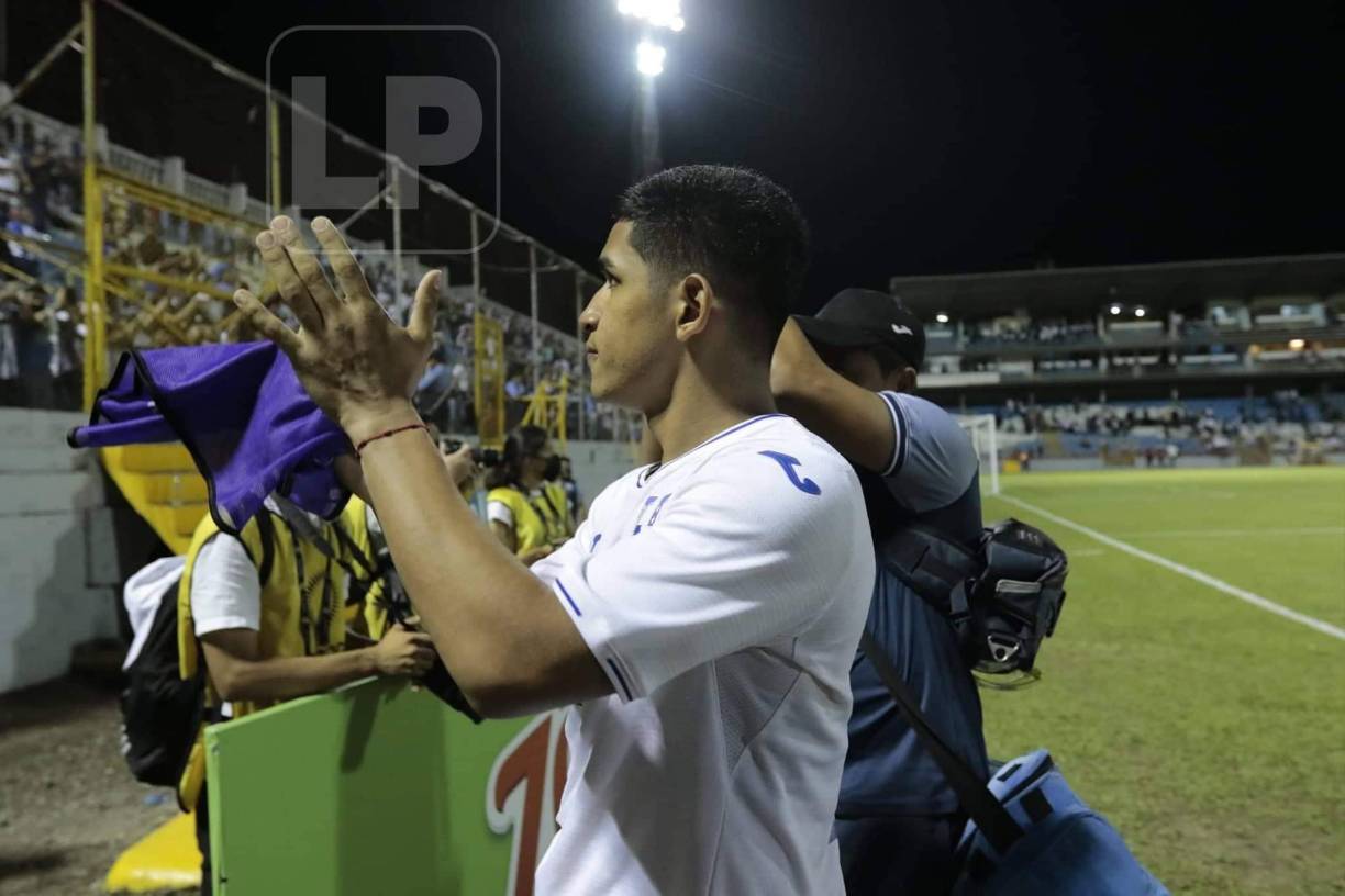 Marco Aceituno le agradeció a la afición de Honduras por el apoyo brindado en el Premundial Sub-20 de Concacaf.
