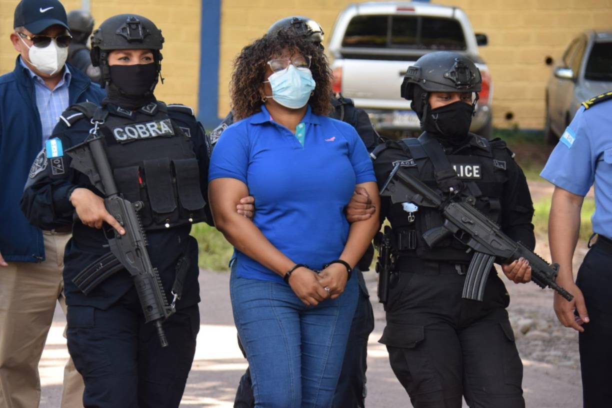 La hondureña Clariza Spicer también fue solicitada en extradición por Costa Rica por vínculos con organizaciones criminales dedicadas al narcotrafico.