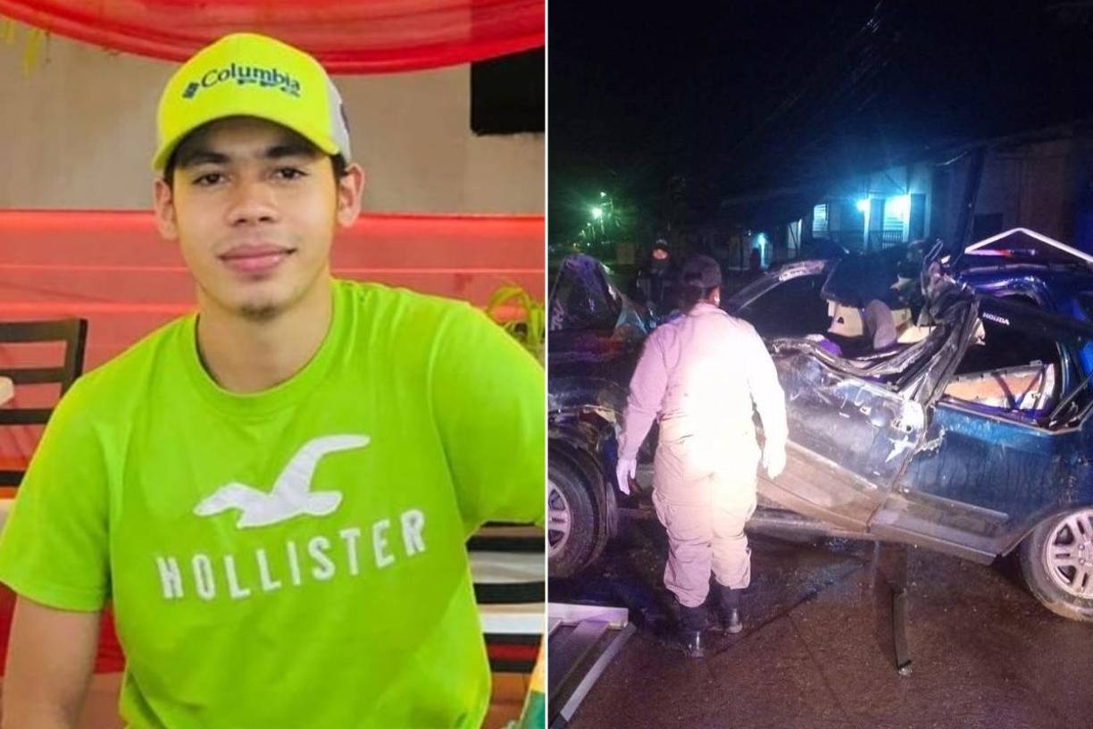 Un jovencito falleció tras un terrible accidente vial en la ciudad de Yoro. 