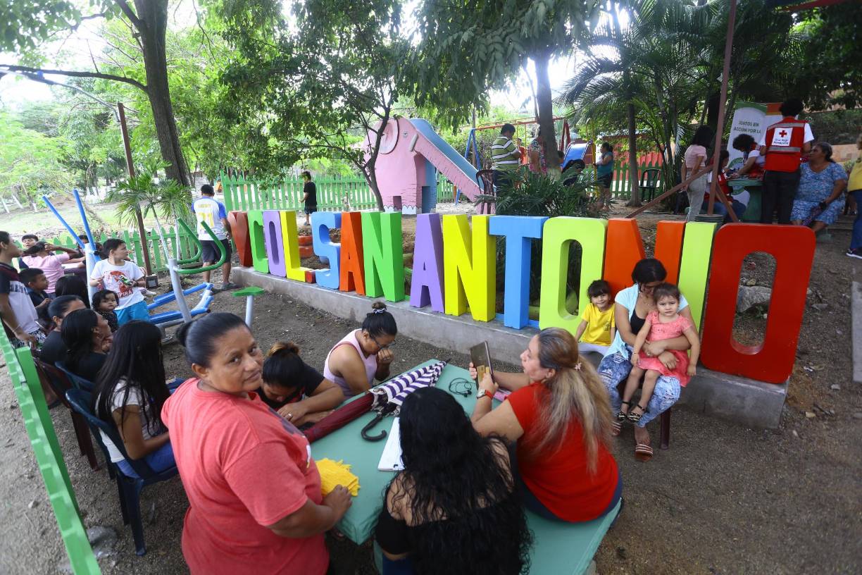 El parquecito cuenta con un hermoso parador fotográfico, el cual será aprovechado por grandes y pequeños.
