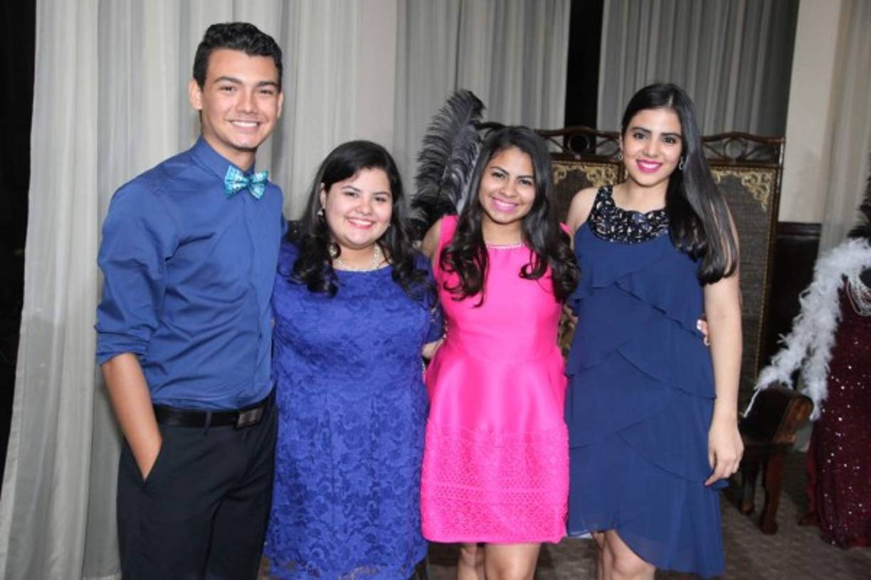 Marvin Guzmán, Verónica Bú, Nohely Perdomo y Susan Sánchez .