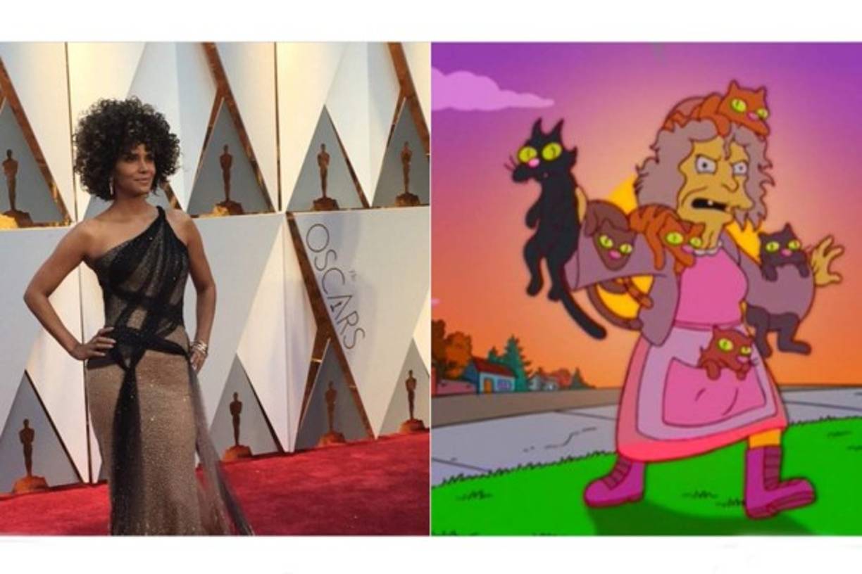El peinado de Halle Barry protagonizó una gran cantidad de memes.