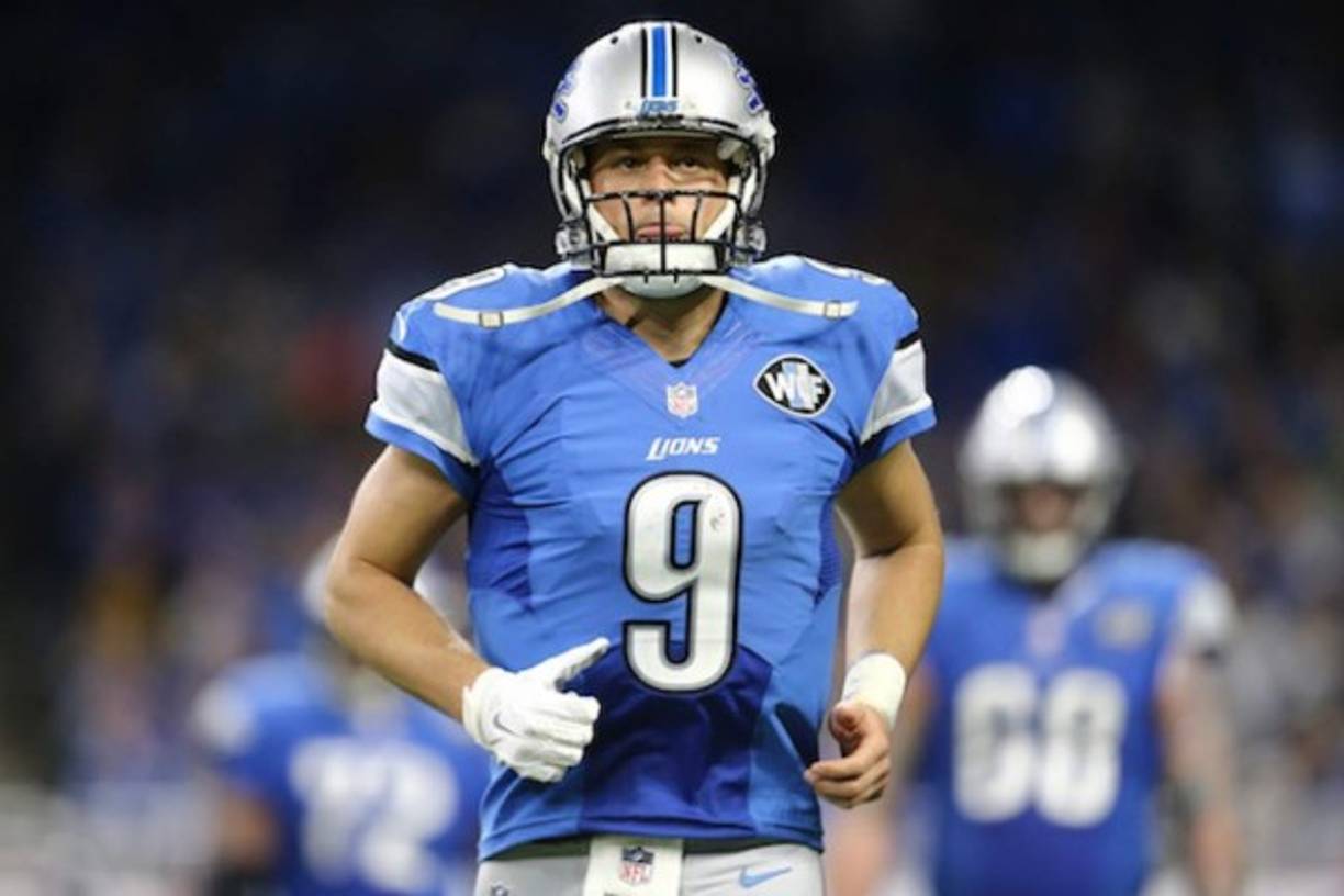 10-Matthew Stafford: Es un quarterback de fútbol americano que juega actualmente para los Detroit Lions de la National Football League (59,5 millones de dólares)<br/>.