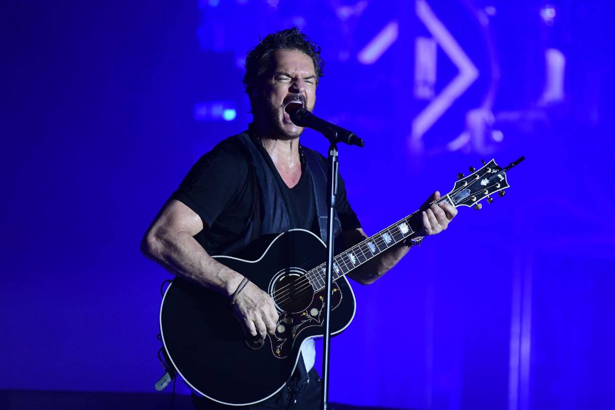 Su espectáculo se extendió poco más de dos horas. 