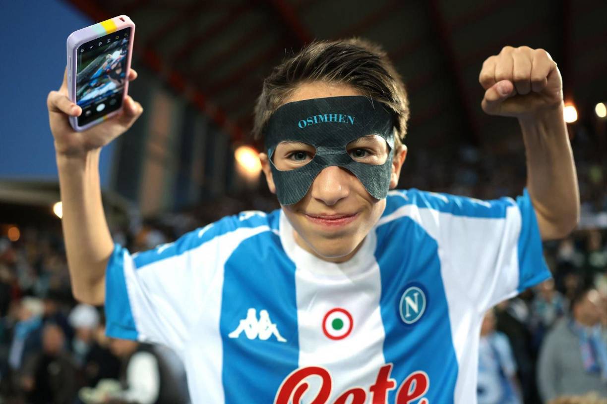 Victor Osimhen es un ídolo para los napolitanos. 