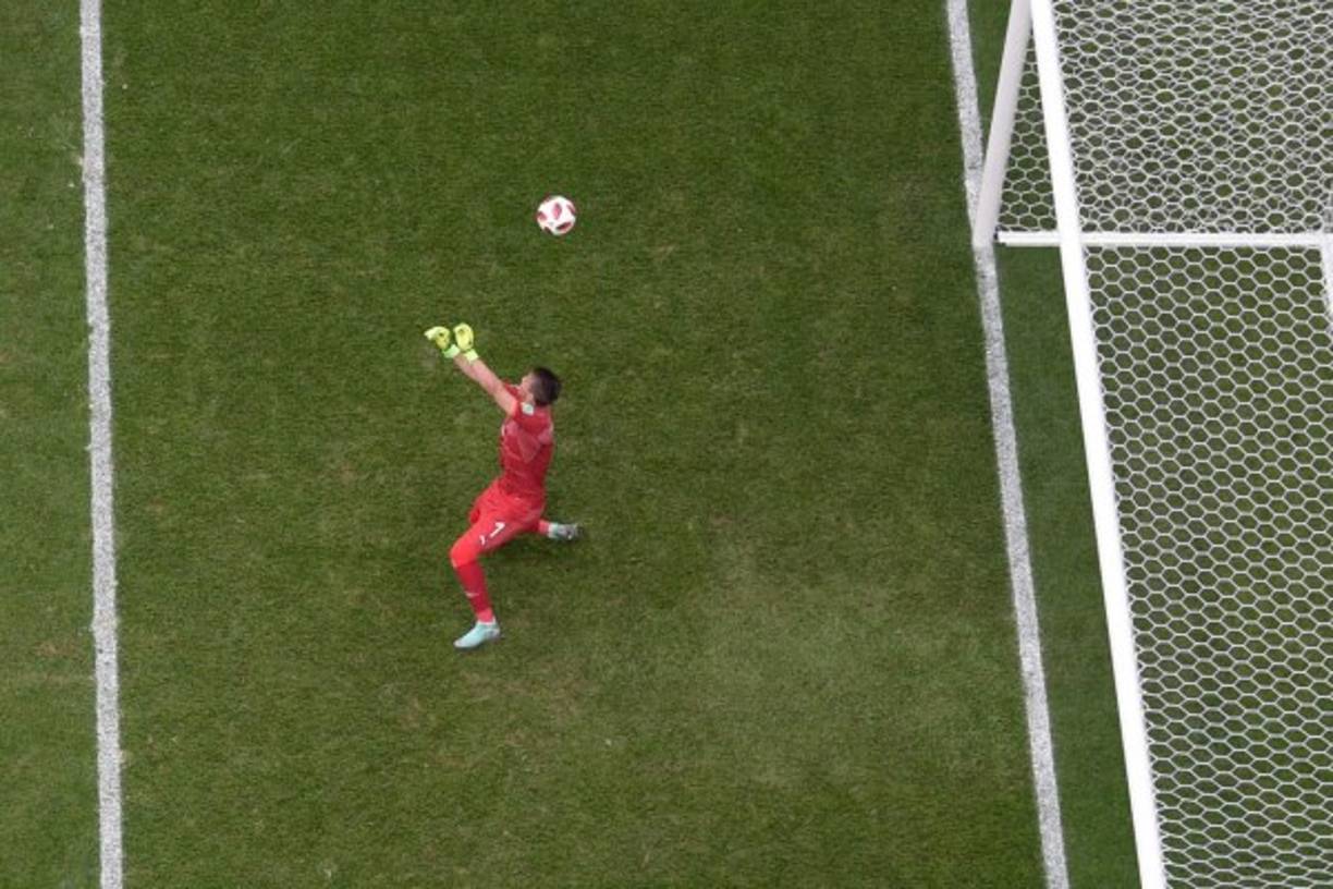 El error de Muslera fue el 2-0 de Francia por lo que terminó de liquidar a los uruguayos.
