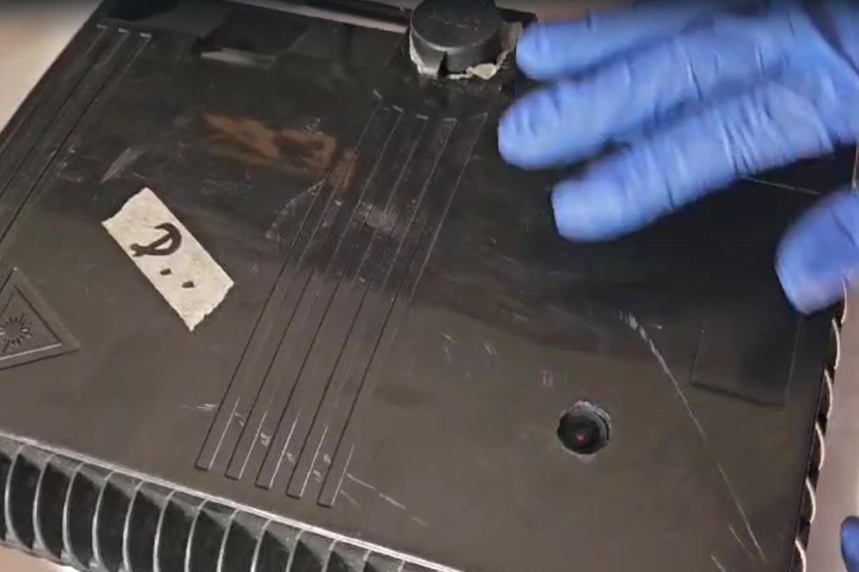 Las cámaras estaban ocultas.