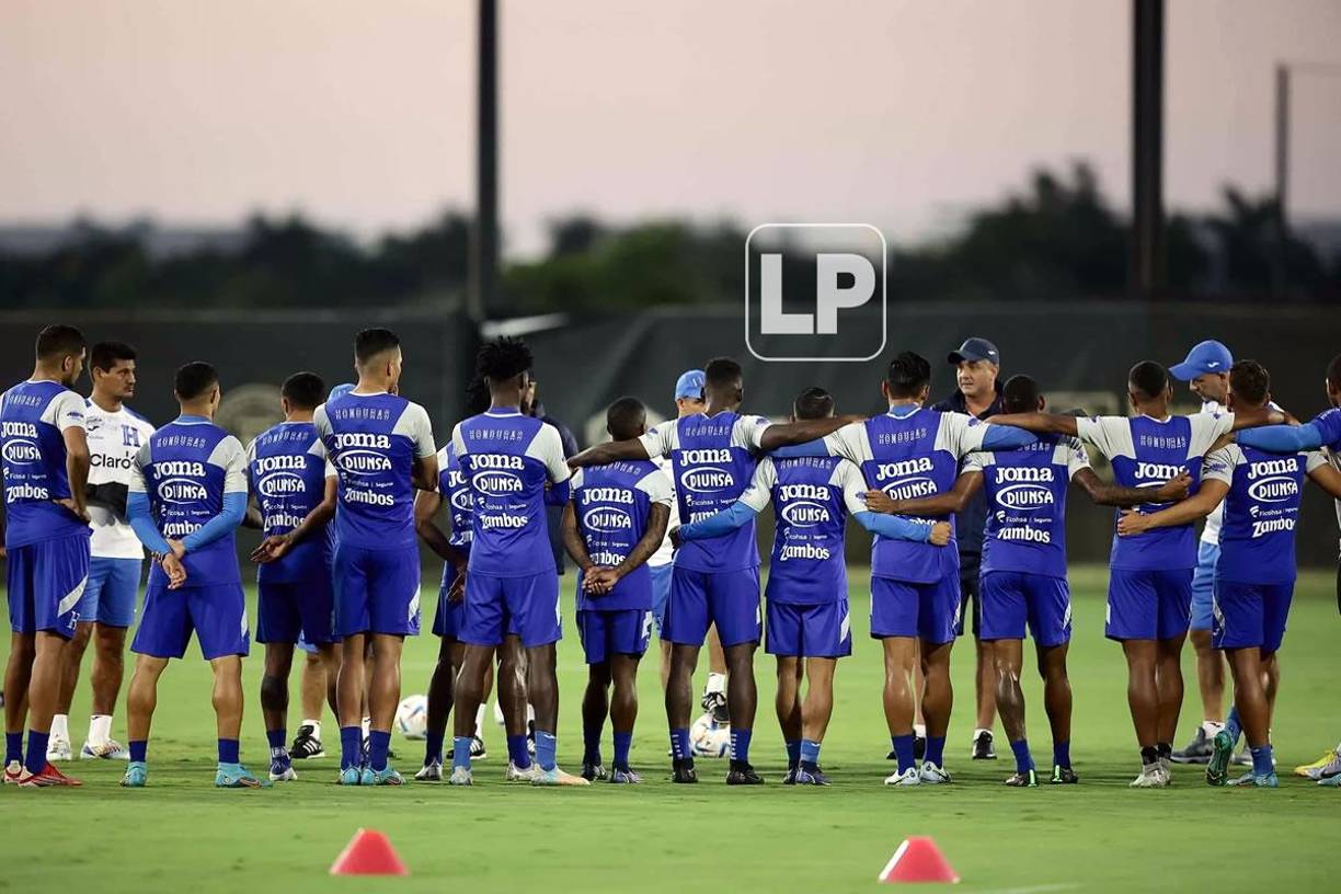 Las linduras presentes y el buen ánimo: Selección de Honduras quedó lista para jugar contra Argentina