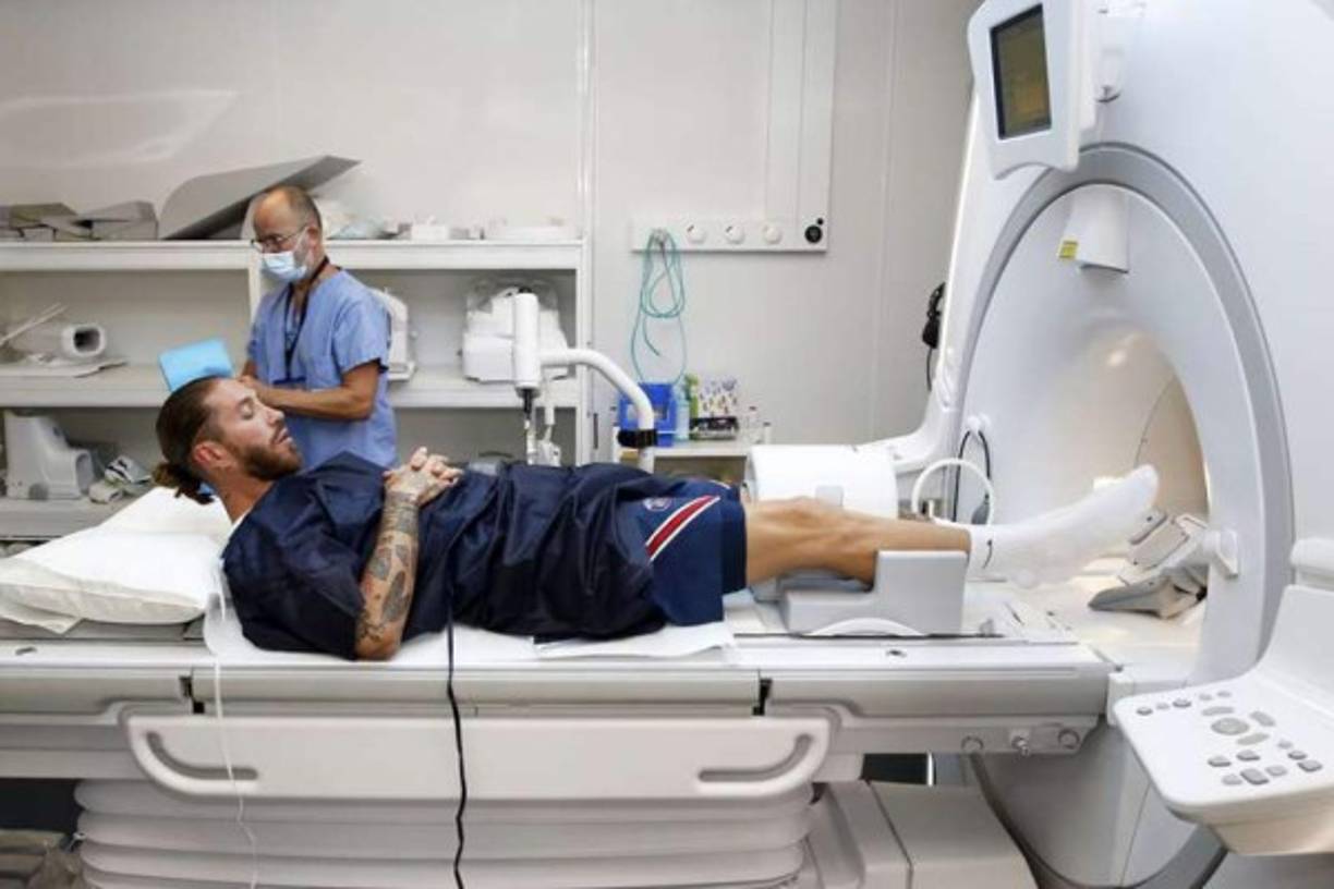 El PSG no perdió ningún detalle en la evaluación médica que le hicieron a Ramos.