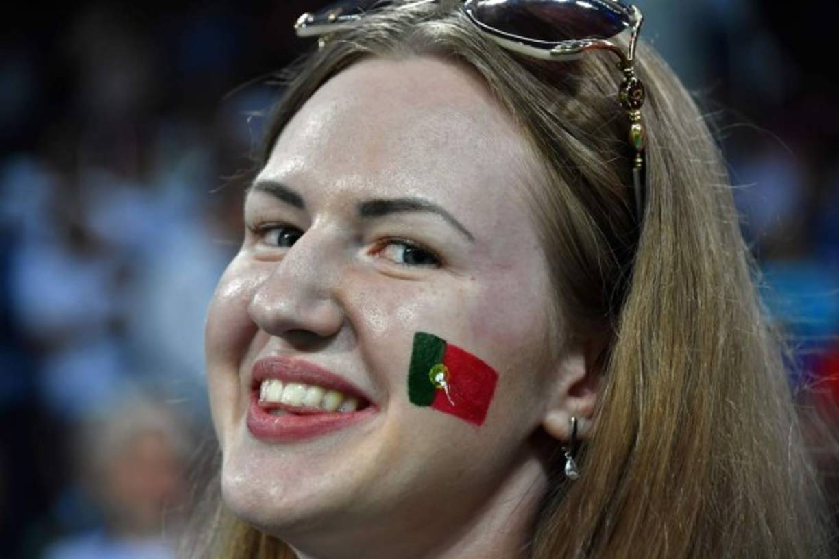 La belleza de las portuguesas en el estadio Olímpico de Sochi.