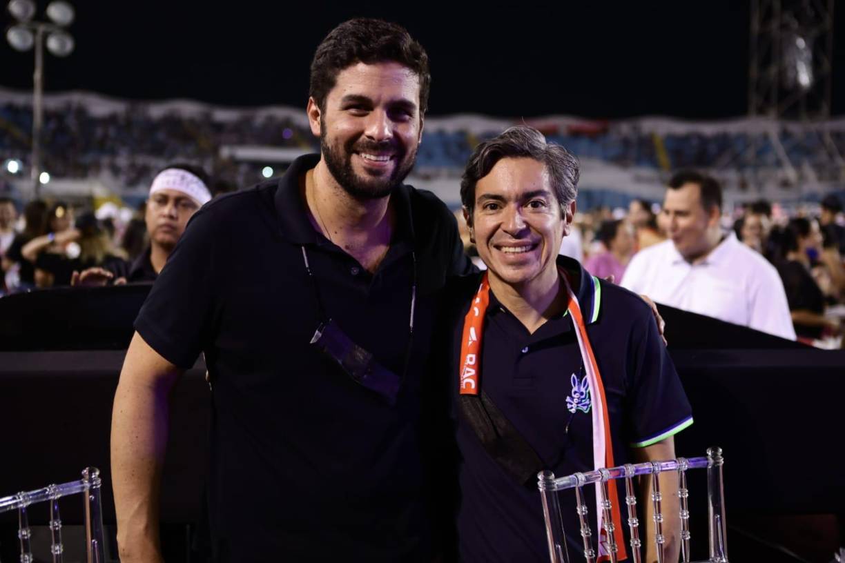 Eugenio Canahuati y Luis Reyes. 