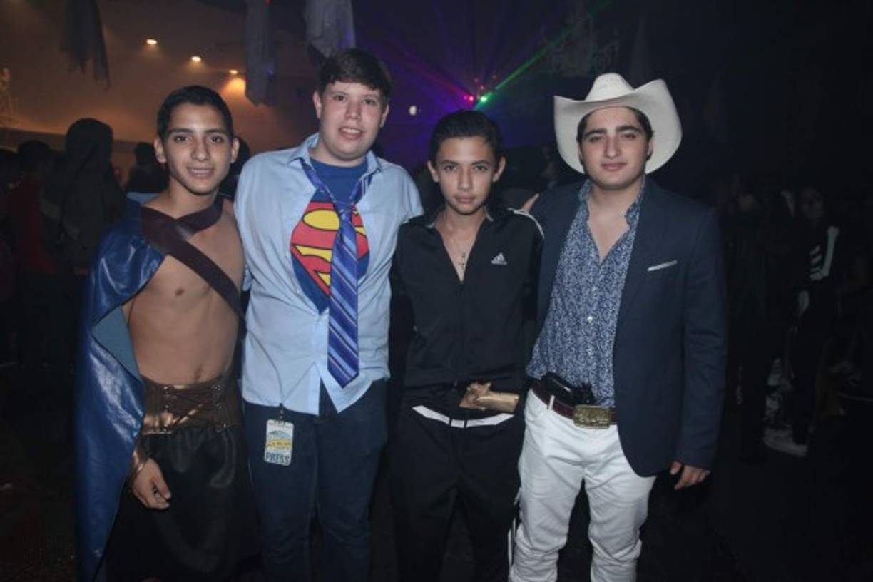 Salomón López, Eduardo Oliva, Rodrigo Jaar y Samir López.