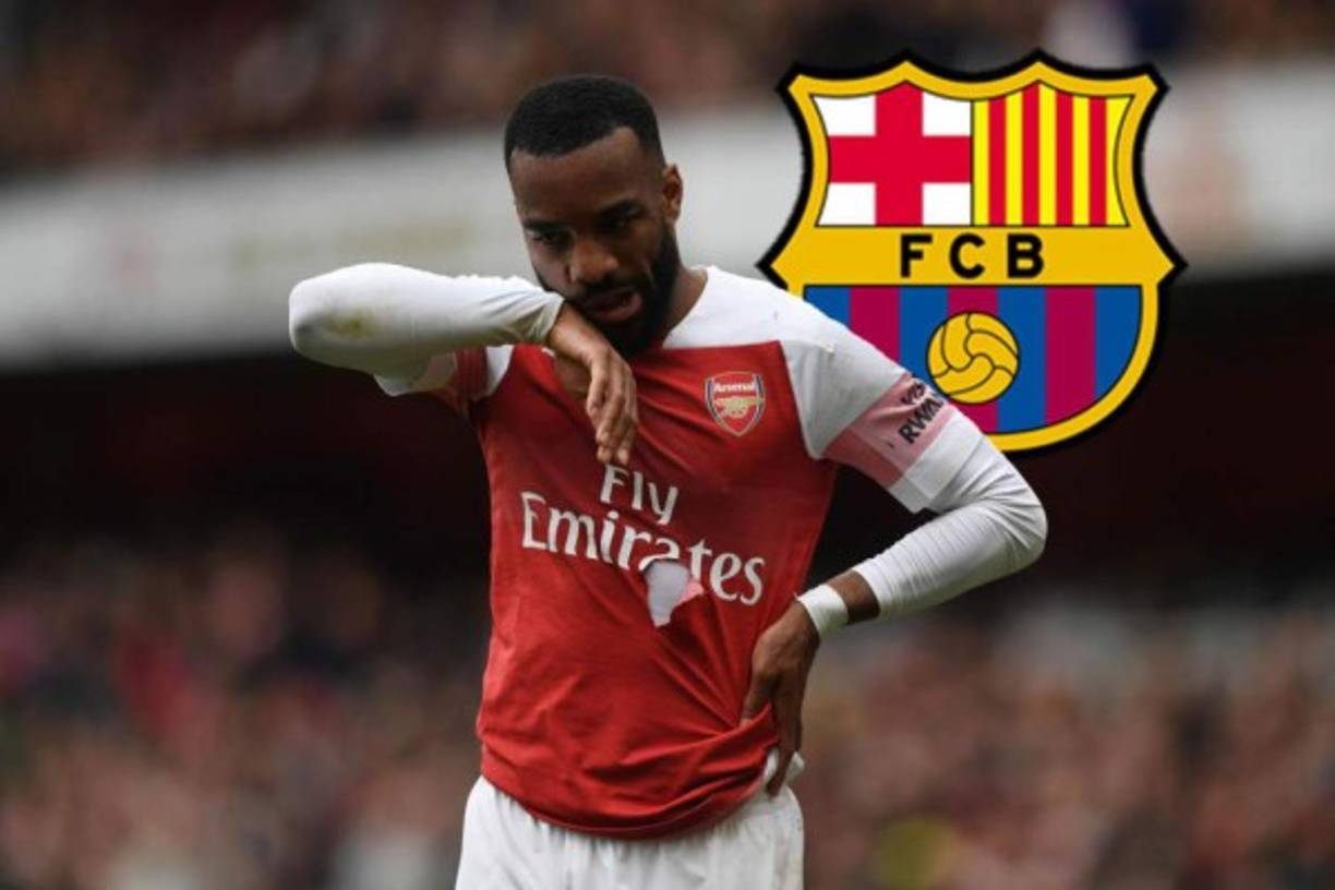 Lacazette: Según informa 'Express' y recoge en su página web el diario 'The Guardian', el Barcelona está trabajando para fichar al delantero francés del Arsenal. El conjunto azulgrana está buscando un jugador para esa posición y apuntan desde Inglaterra que podrían llegar a ofrecer 70 millones de libras por él.