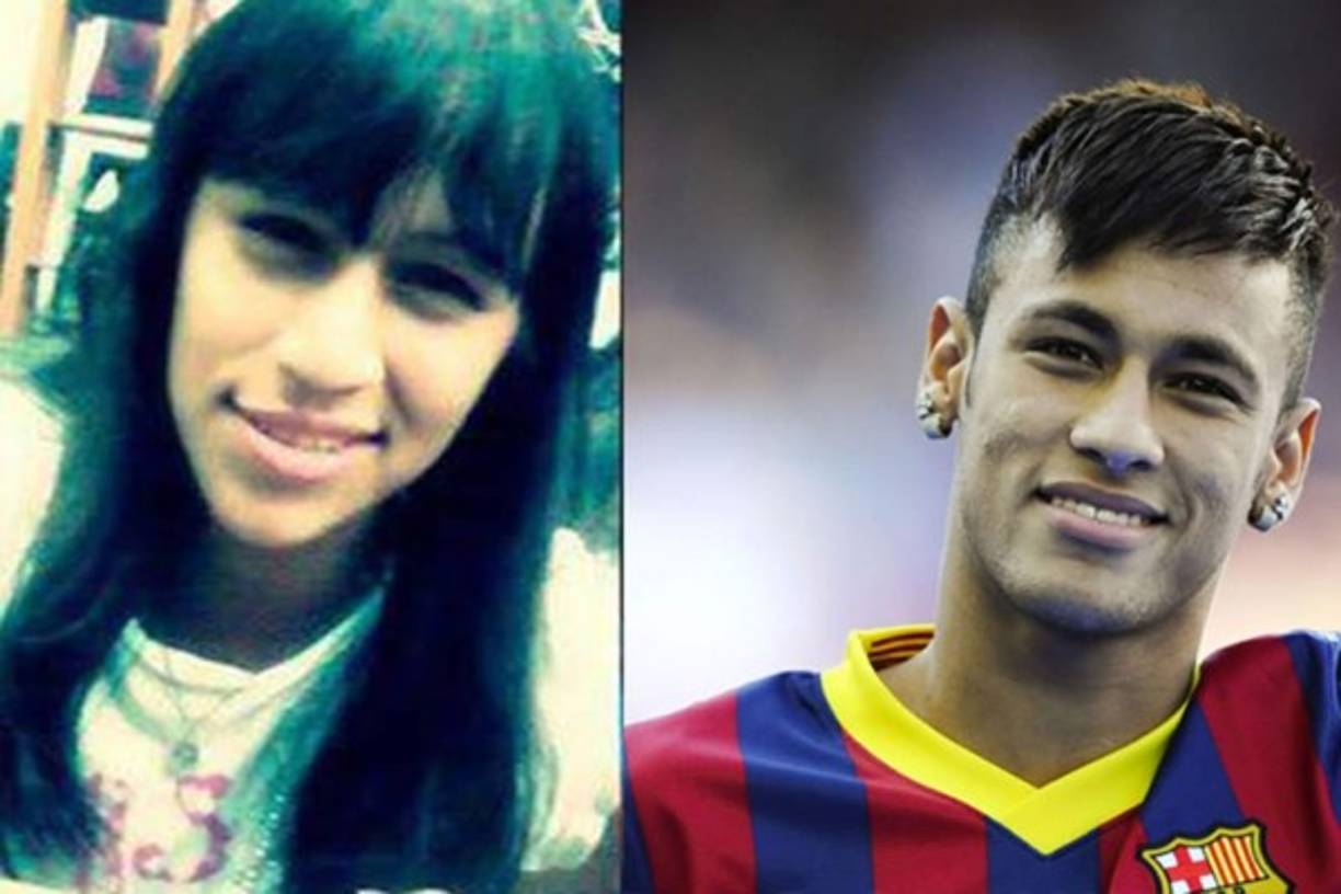 La nariz, la sonrisa y los ojos son algunos de los rasgos faciales parecidos entre esta mujer y el delantero del Barcelona, Neymar. Es increíble, pareciera que el brasileño solo se puso una peluca para tomarse esa foto.