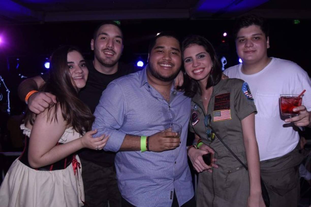 Kathe Turnbull, Juan Kattán, Miguel Crespín, Amy Fasquelle y Edu Contreras.