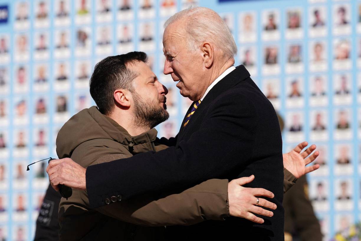 Se trata de la primera visita de <b>Biden</b> al país en guerra desde que las tropas rusas lo invadieron el 24 de febrero de 2022.
