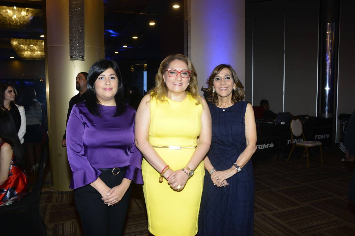 Gladys Ramírez, Sonia Mejía y Diana Faraj