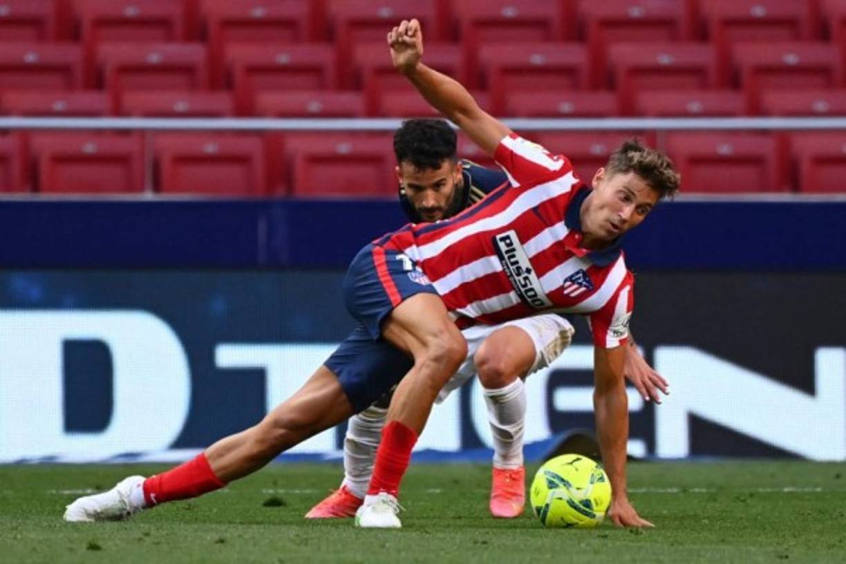 Marcos Llorente: Manchester United se ha interesado en el fichaje del centrocampista español. Foto AFP.