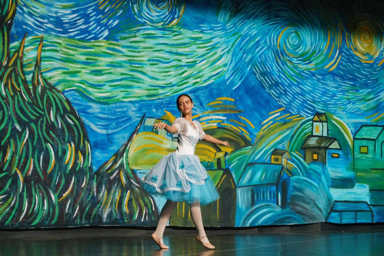 Andrea Nieto con su presentación “Gavotte Variation”.