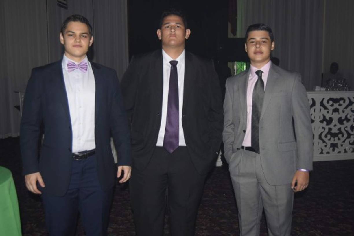 Hans Koehl, Gustavo Zavala y Julio Pacheco.