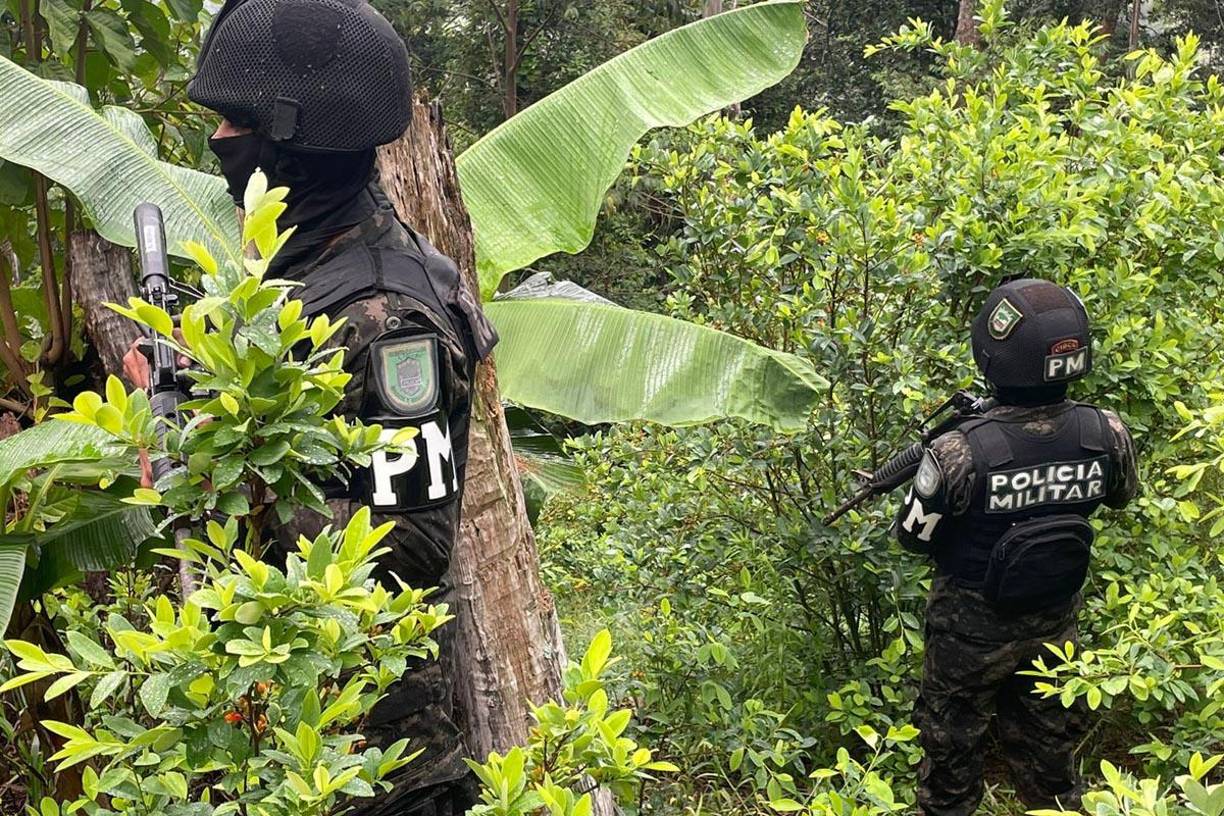 La operación antidroga fue ejecutada por las Fuerzas Armadas de Honduras.