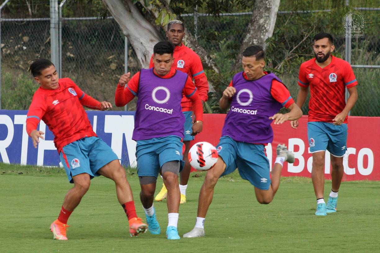 El Olimpia ha trabajado duro para afrontar el primer duelo de semifinales ante los motagüenses.
