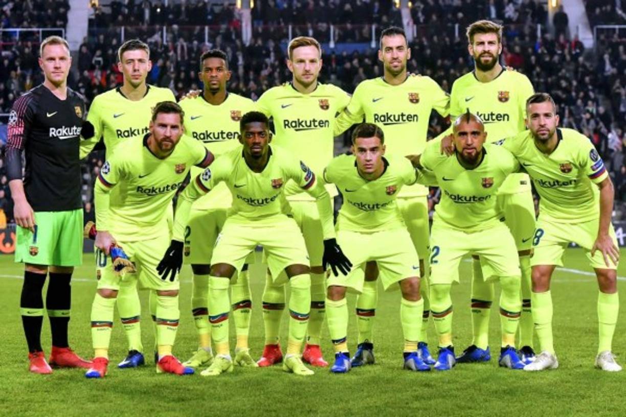 El once titular del Barcelona para enfrentar al PSV en Holanda por la Champions League.