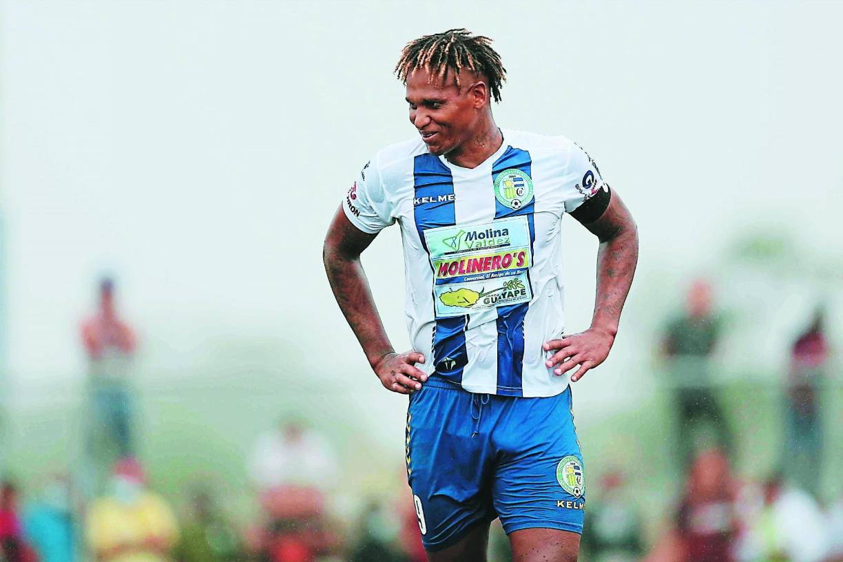 Georgie Welcome: El exmundialista con Honduras en el 2010 milita en el Juticalpa FC.