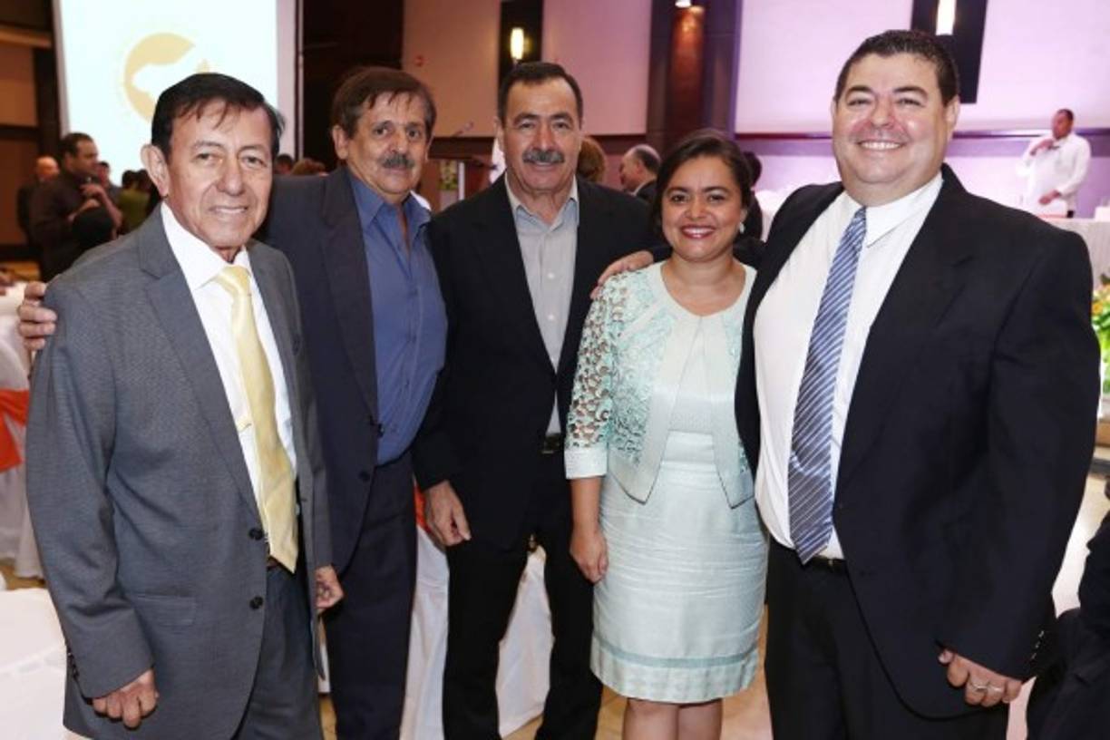 Renán Martínez, Martín Montero, Max Lemus, Lastenia Lanza y Nelson García.
